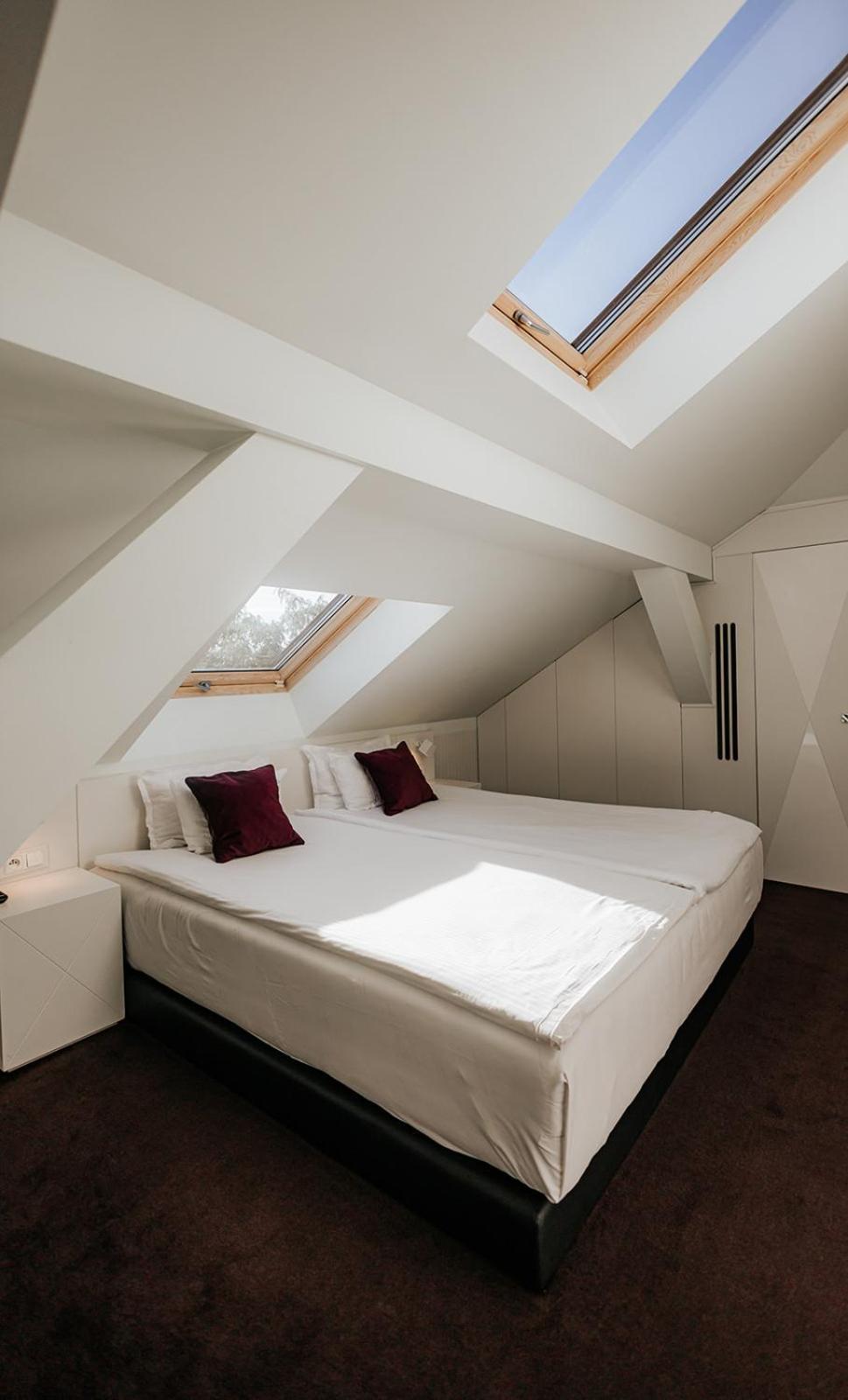 Platinum Palace Boutique Hotel & Spa Wroclaw Ngoại thất bức ảnh A bedroom with a skylight